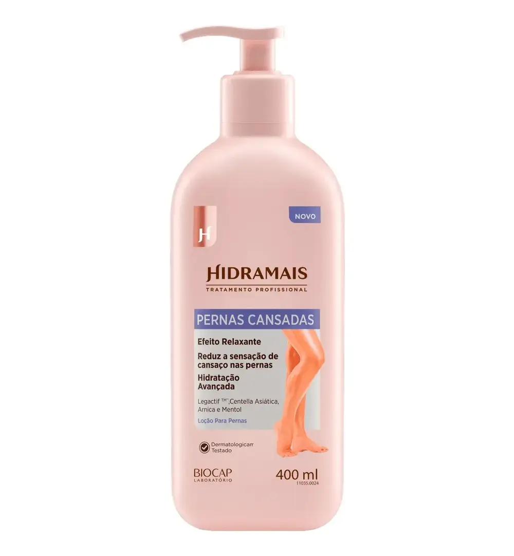 Hidramais - Tratamento Profissional - Pernas Cansadas - Creme para Pernas 400Ml
