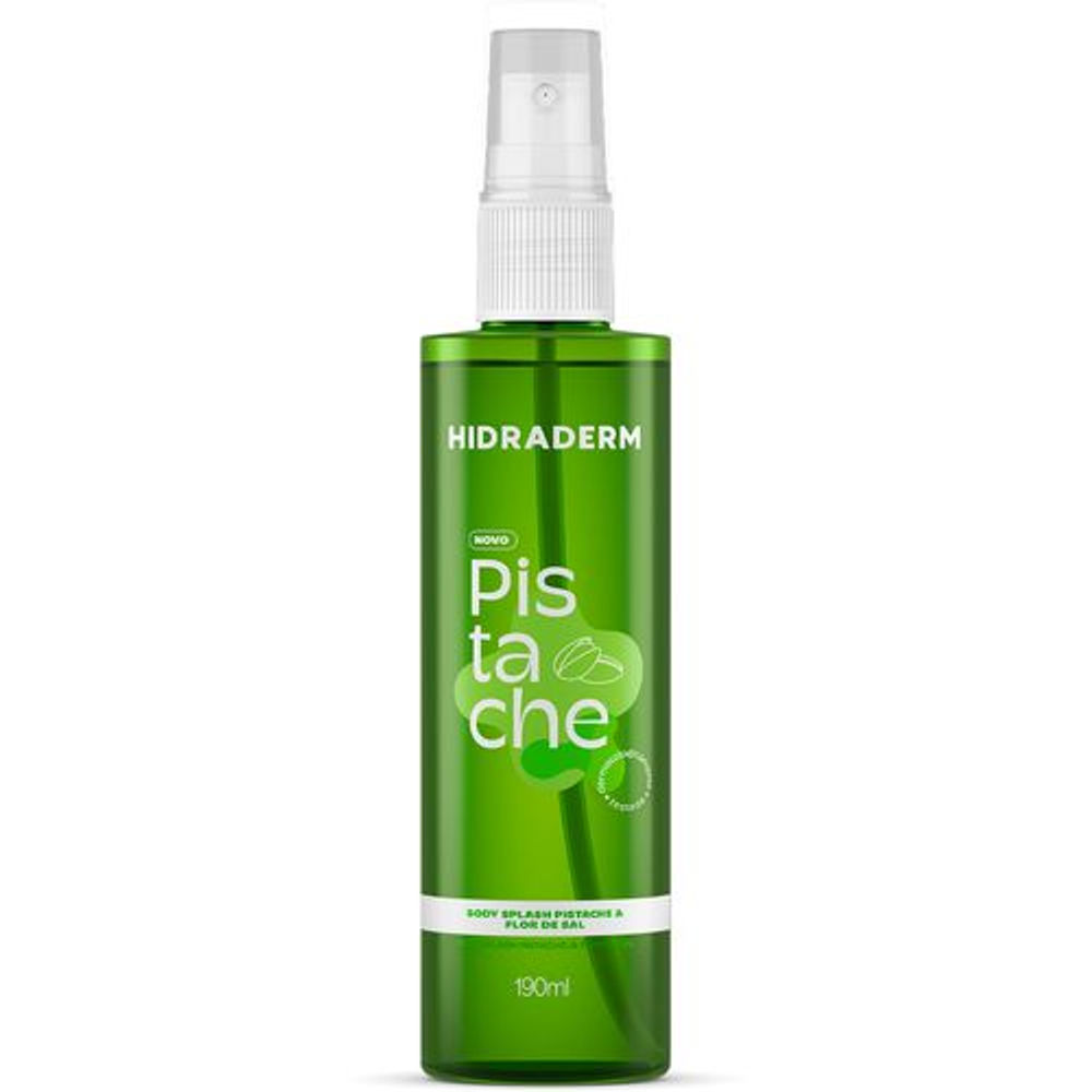 Farmax - Hidraderm - Body Splash Pistache 190Ml (Pistachio Body Splash 6.42FlOz)