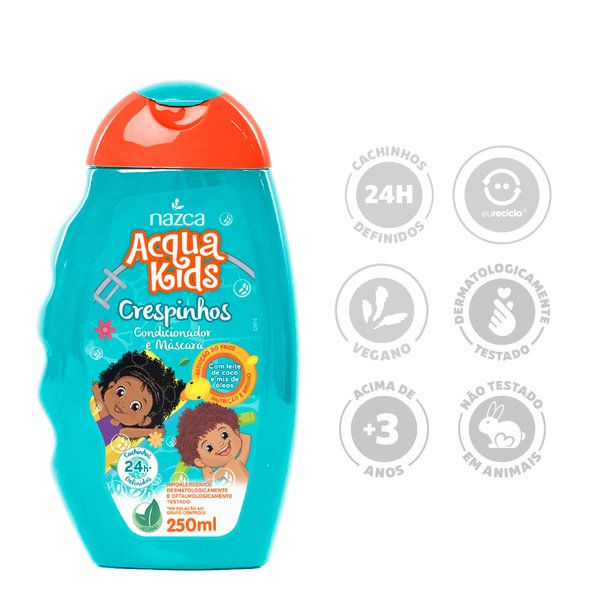 Thumbnail: Nazca - Acqua Kids - Crespinhos - Condicionador e Mascara 250Ml (8.45FlOz)