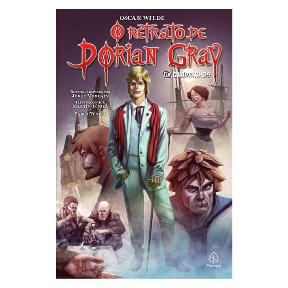 Livro em Quadrinhos: O Retrato de Dorian Gray - Oscar Wilde (Portugues Brasil)