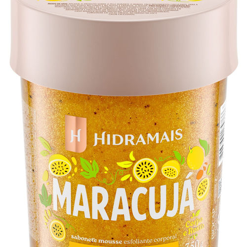 Hidramais -Maracuja Esfoliante Corporal 350Gr (Passion Fruit Body Scrub 12.35Oz)