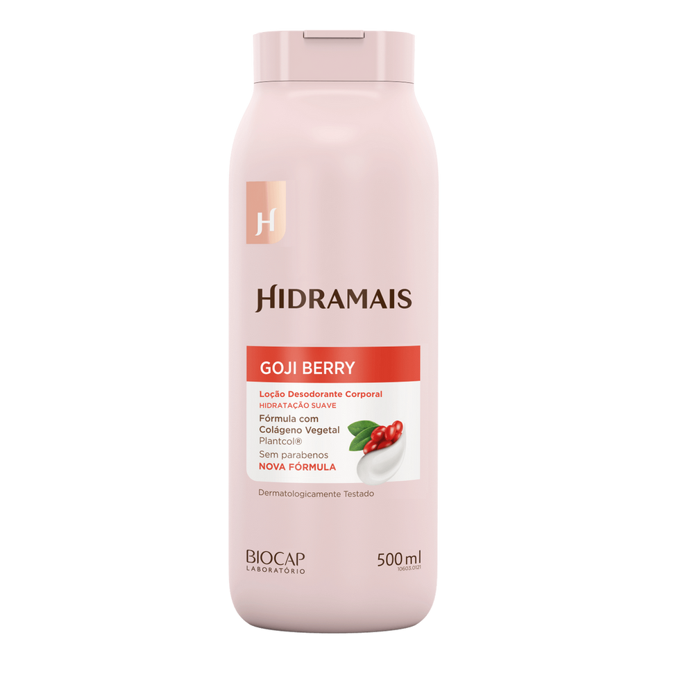 Hidramais - Goji Berry -Locao Corporal Hidratacao Suave 500Ml (Lotion 16.91FlOz)