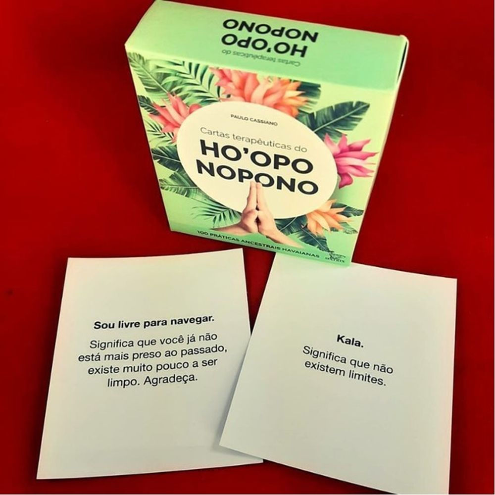 Livro: Cartas Terapeuticas do Ho'oponopono - Paulo Cassiano (Portugues Brasil)