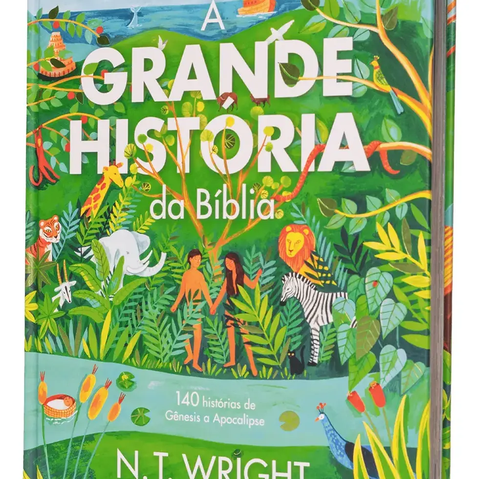 Thumbnail: Biblia Infantil: A Grande Historia - N.T. Wright:  Encardenacao: Capa Dura