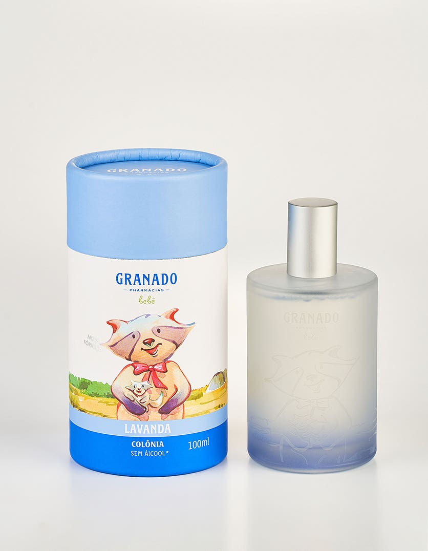 Granado - Bebe - Colonia sem Alcool Lavanda 100Ml - (Baby Cologne 3.38FlOz)