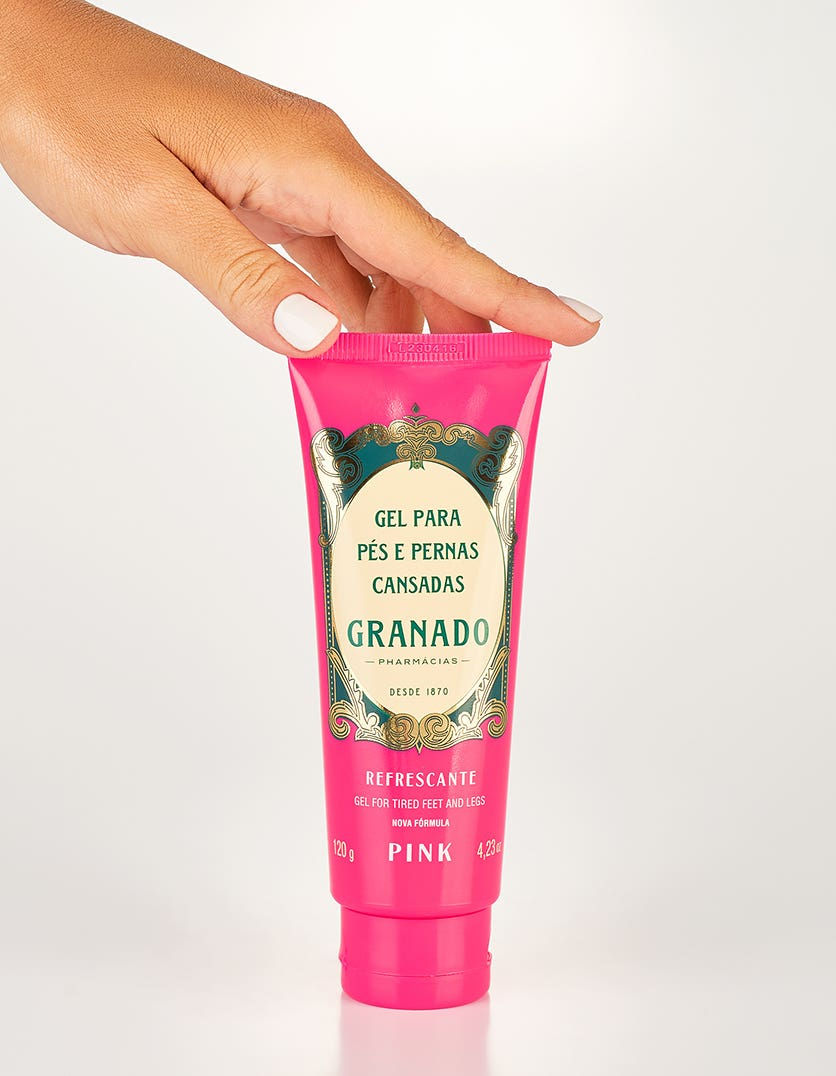 Thumbnail: Granado - Pink - Gel para Pes e Pernas Cansadas 120Gr -Tired Feet and Legs 4.2Oz