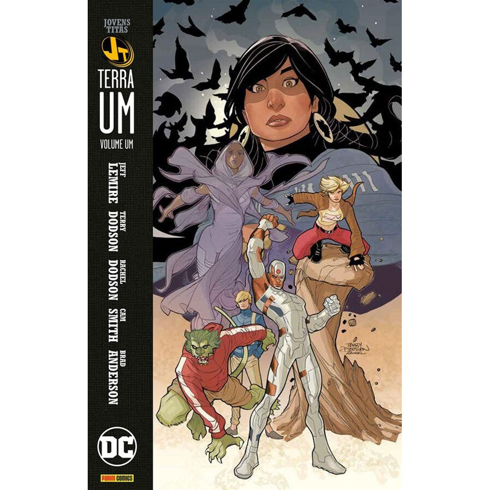 Revista em Quadrinhos: Jovens Titas: Terra Um - Jeff Lemire (Portugues Brasil)