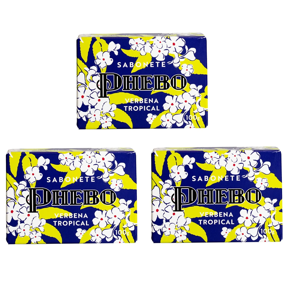 Phebo - Origens - Kit Sabonetes em Barra Verbena Tropical (3x100Gr) (3x 3.53 Oz)