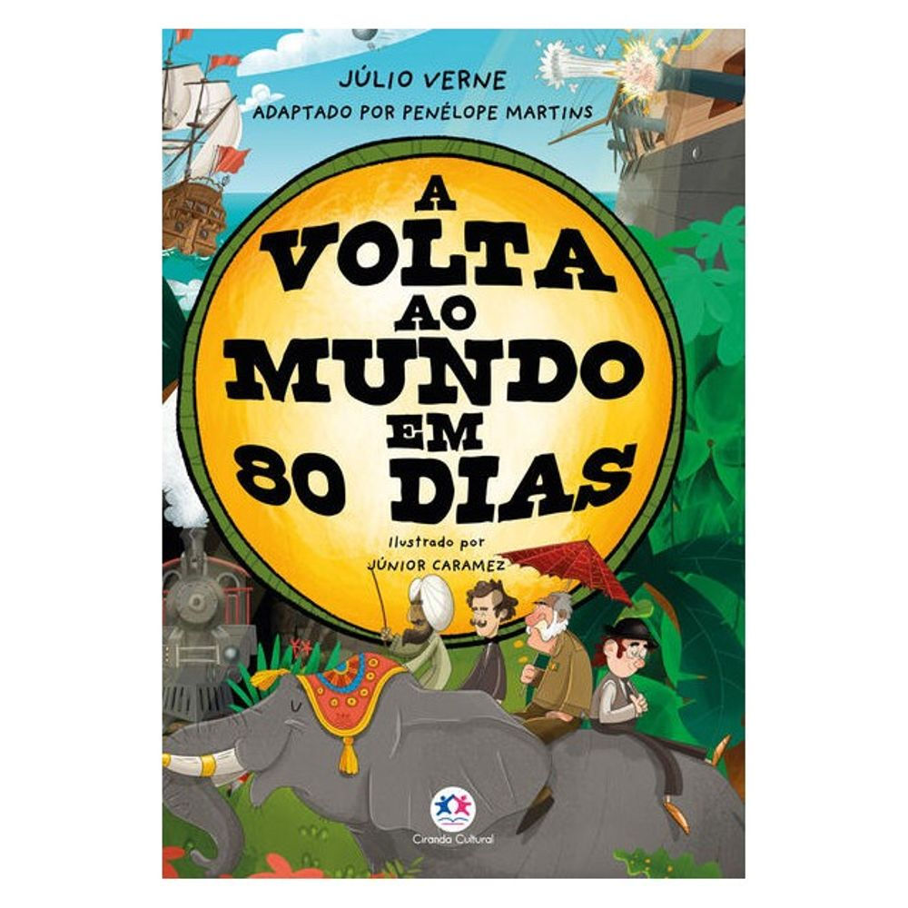 Livro: A Volta ao Mundo em 80 Dias - Julio Verne (Em Portugues do Brasil)