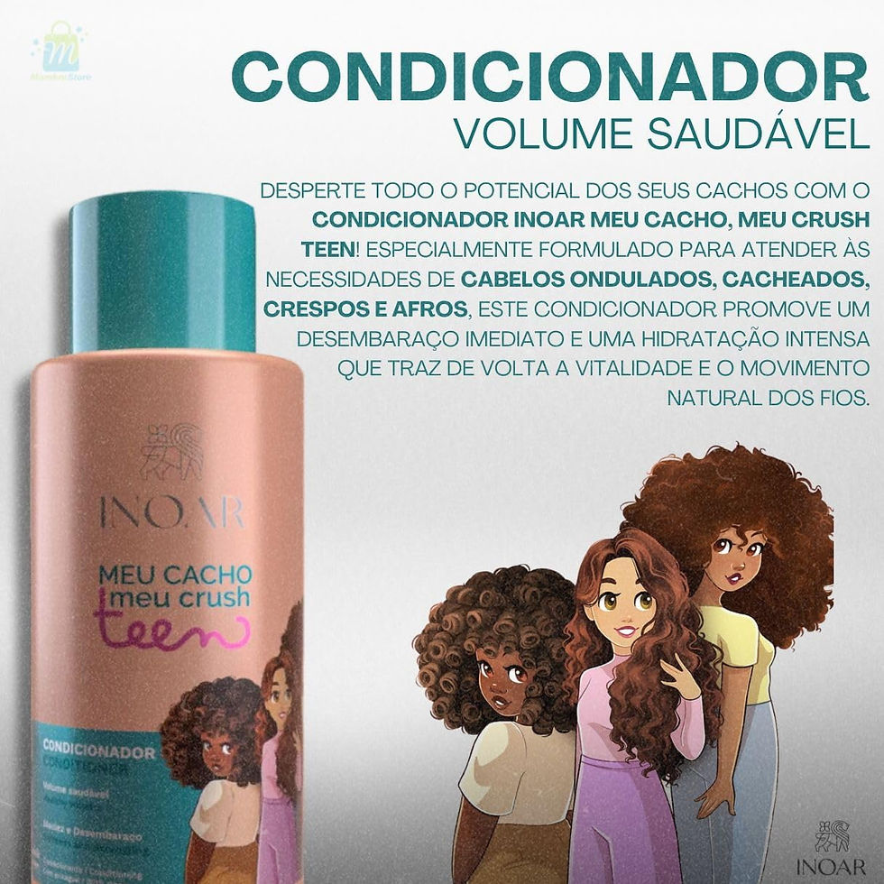 Thumbnail: Inoar - Meu Cacho, Meu Crush Teen - Condicionador Volume Saudavel 500Ml