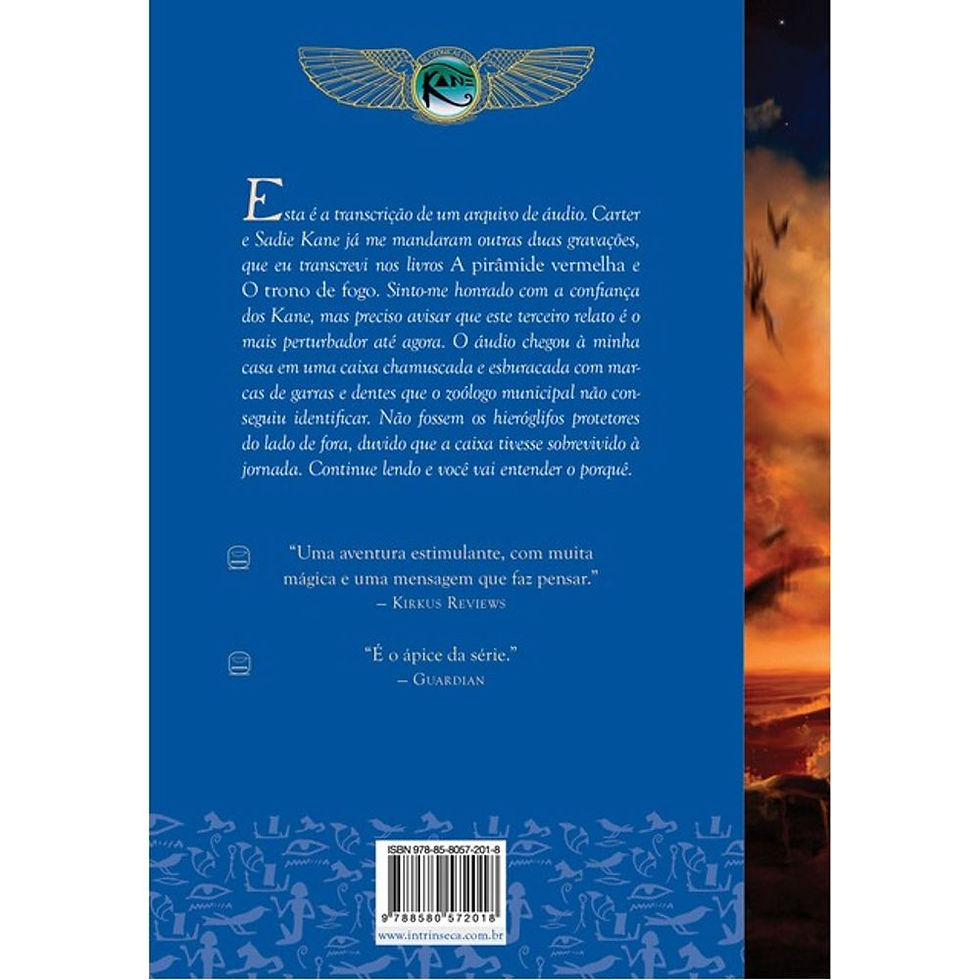 Thumbnail: Livro: A Sombra da Serpente 3 - Rick Riordan (Em Portugues do Brasil)