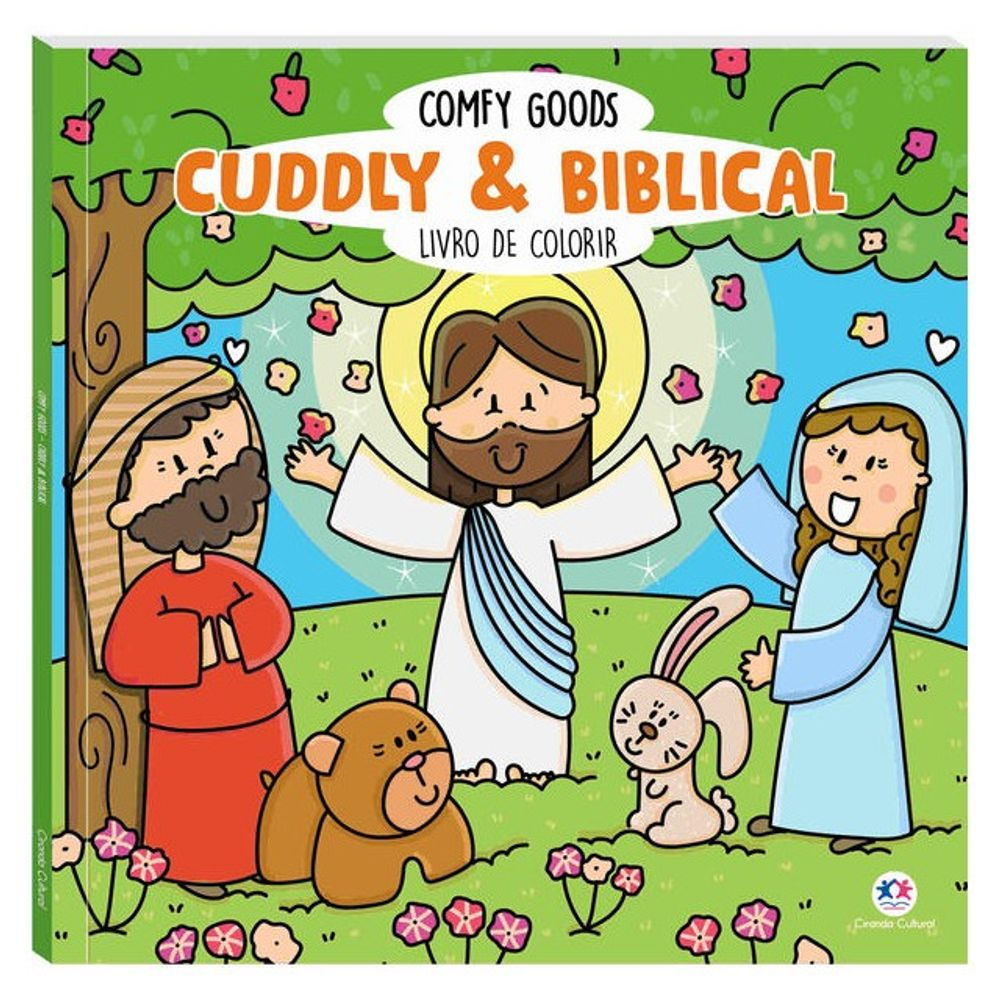Livro de Colorir: Cuddly e Biblical - Comfy Goods - Ciranda Cultural