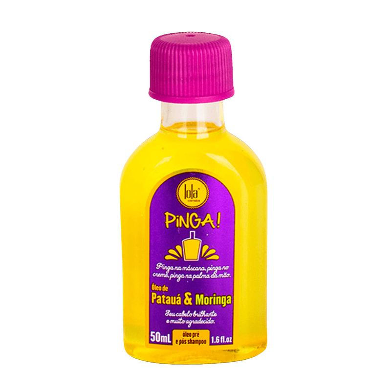 Lola from Rio - Pinga (Pataua e Moringa) - Oleo Capilar 50Ml - Hair Oil 1.69FlOz