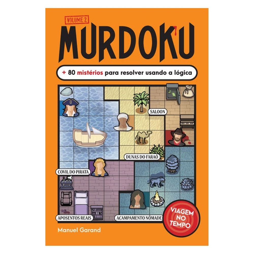 Livro Passatempo: Murdoku 2 - Manuel Garand (Em Portugues do Brasil)