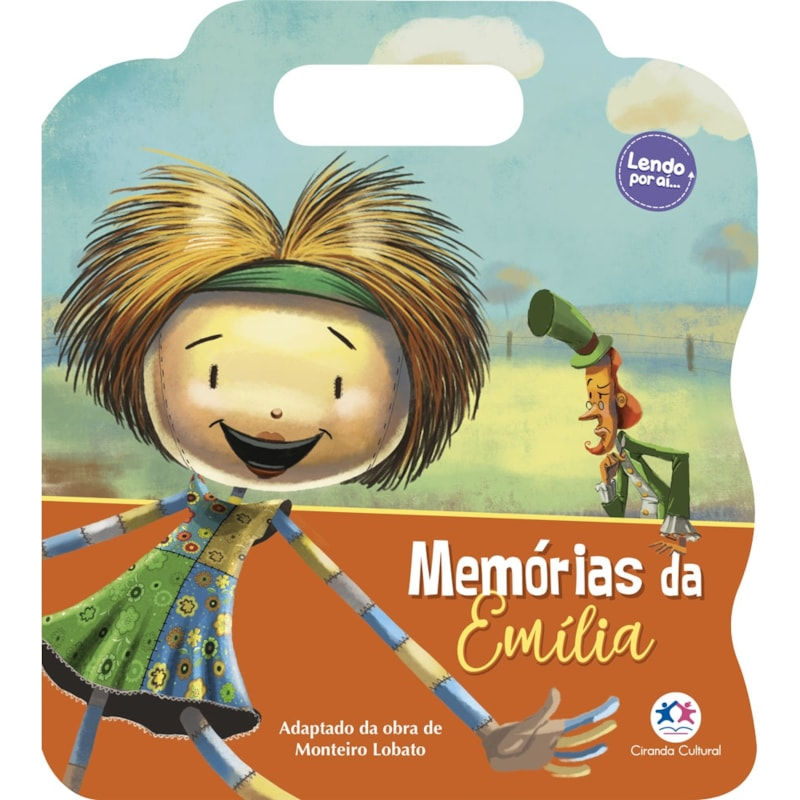 Livro Cartonado: Memorias da Emilia - Monteiro Lobato (Em Portugues do Brasil)