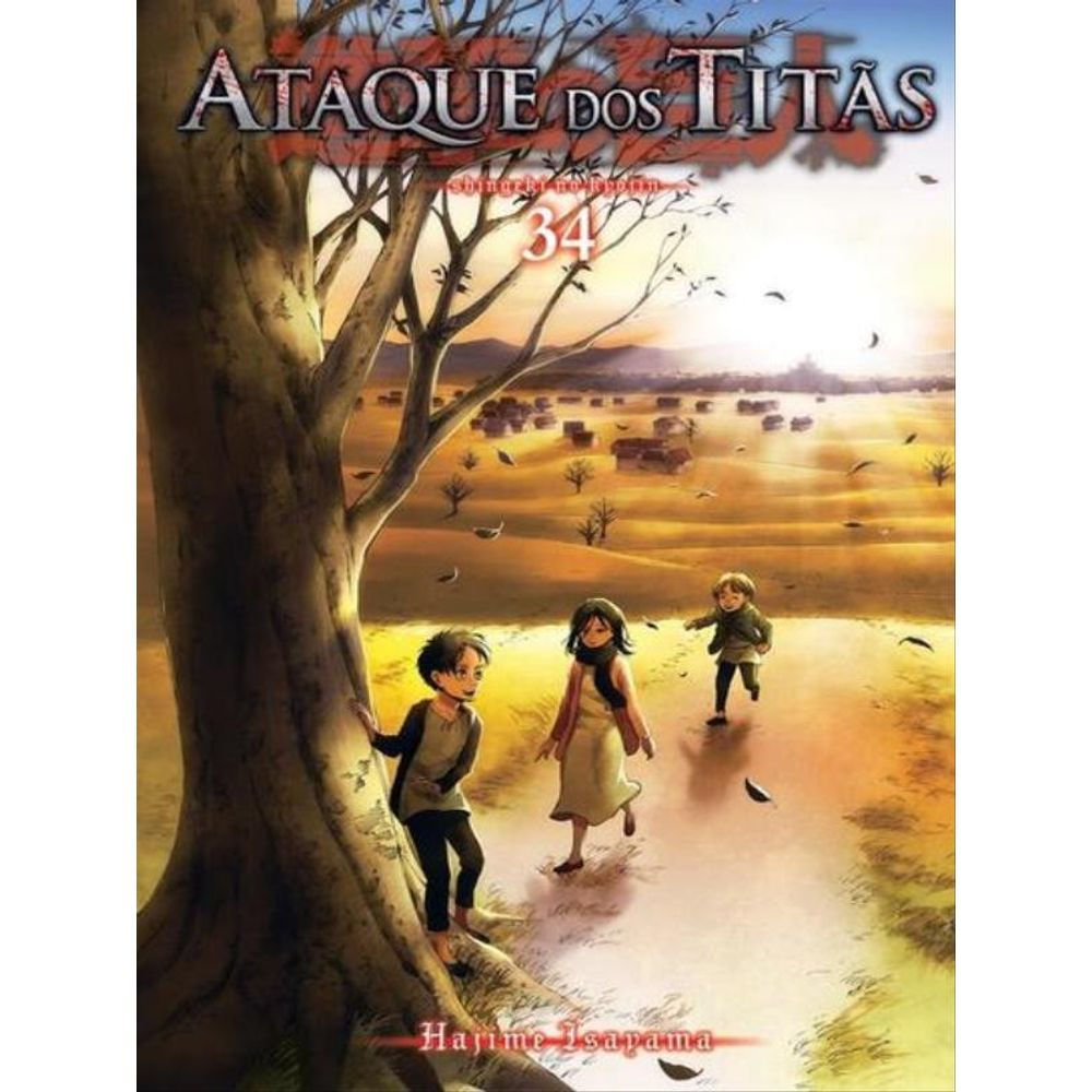 Livro em Quadrinhos: Ataque dos Titas Vol. 31 - Hajime Isayama (Em Portugues)