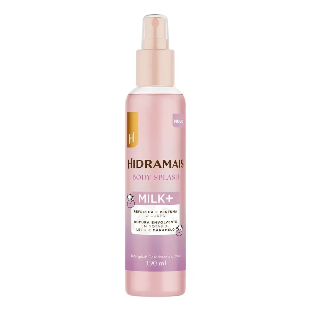 Hidramais - Milk + - Body Splash 190Ml - (Milk + - Body Splash 6.42FlOz)
