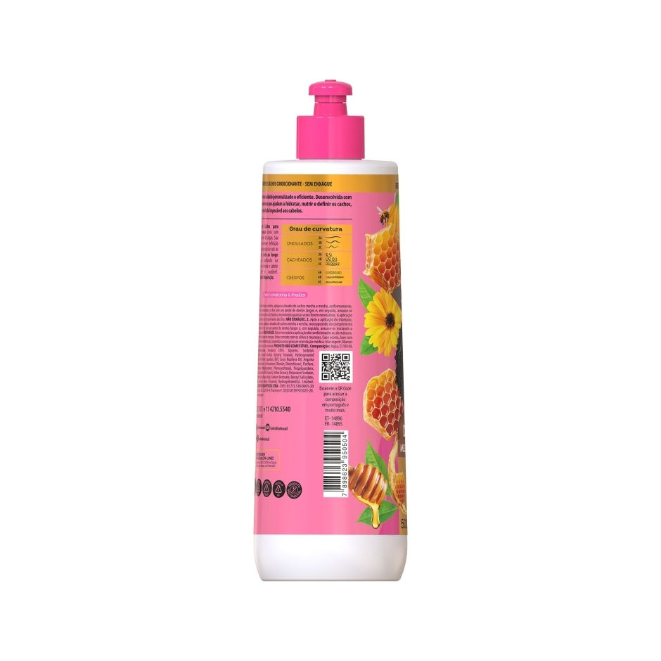 Thumbnail: Salon Line - SOS Cachos Mel e Oleo de Argan - Ativador de Cachos 500Ml (16.9FlOz