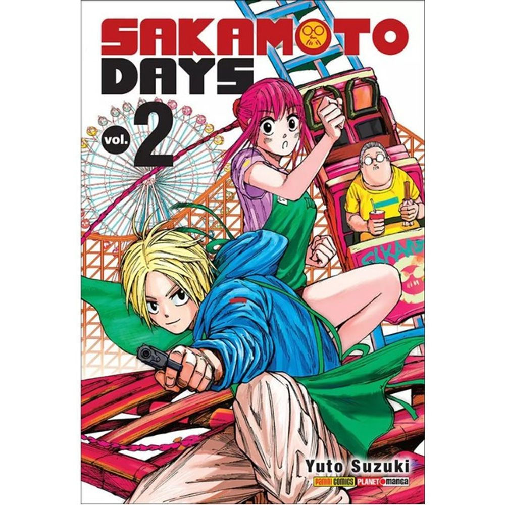 Livro em Quadrinhos: Sakamoto Days 2 - Yuto Suzuki (Em Portugues do Brasil)