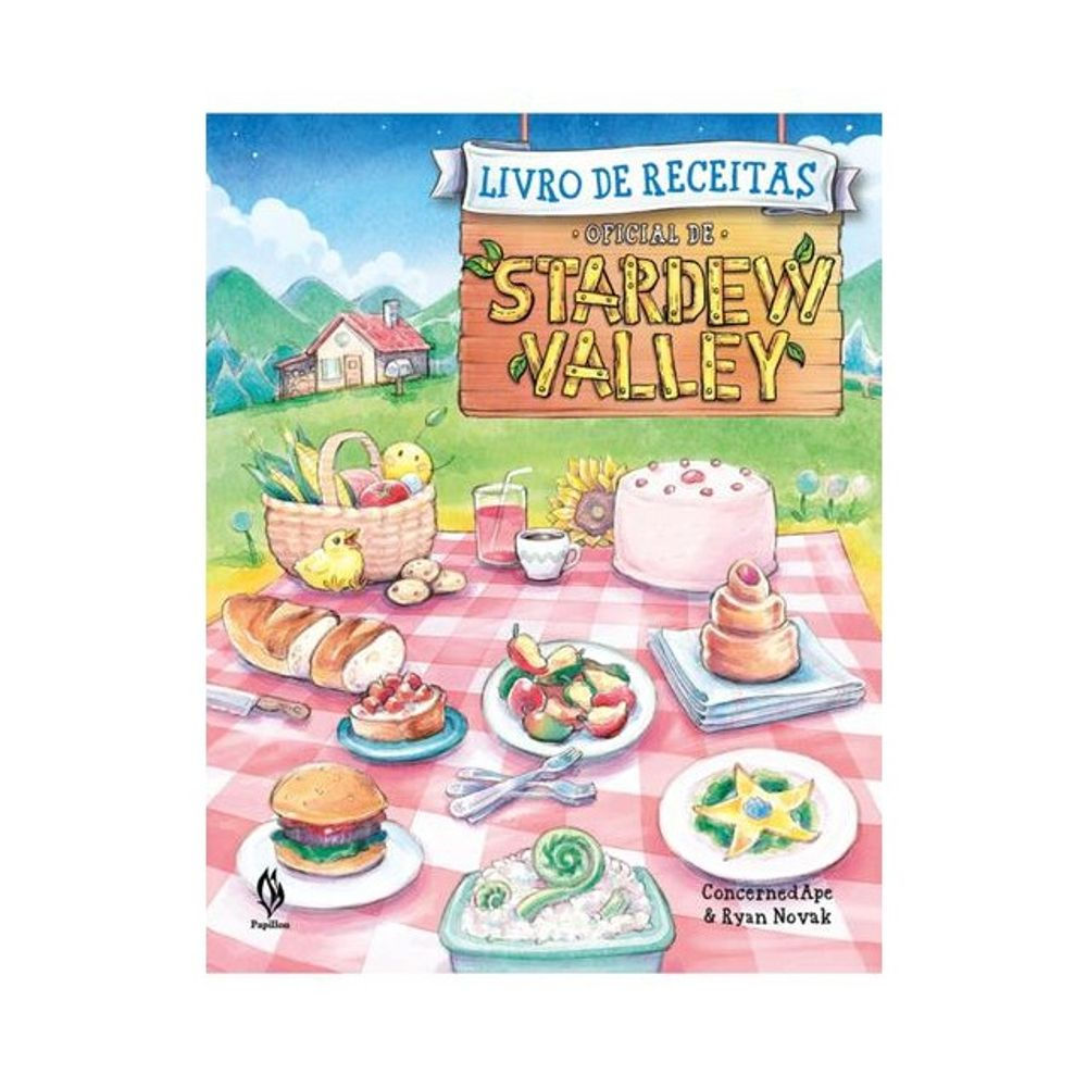 Livro: Livro de Receitas de Stardew Valley - Ryan Novak (Em Portugues do Brasil)
