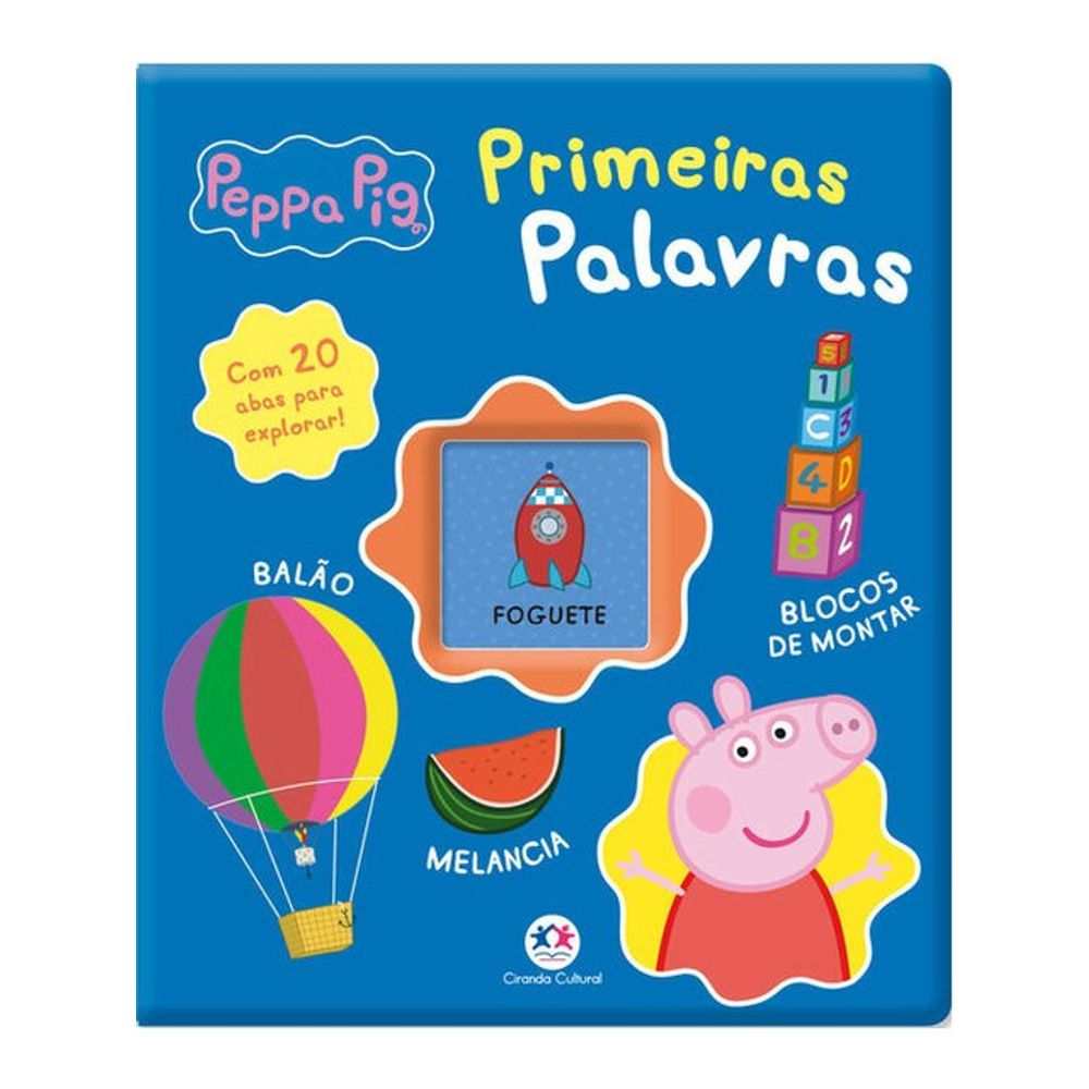 Livro Cartonado: Peppa Pig: Primeiras Palavras (Em Portugues do Brasil)