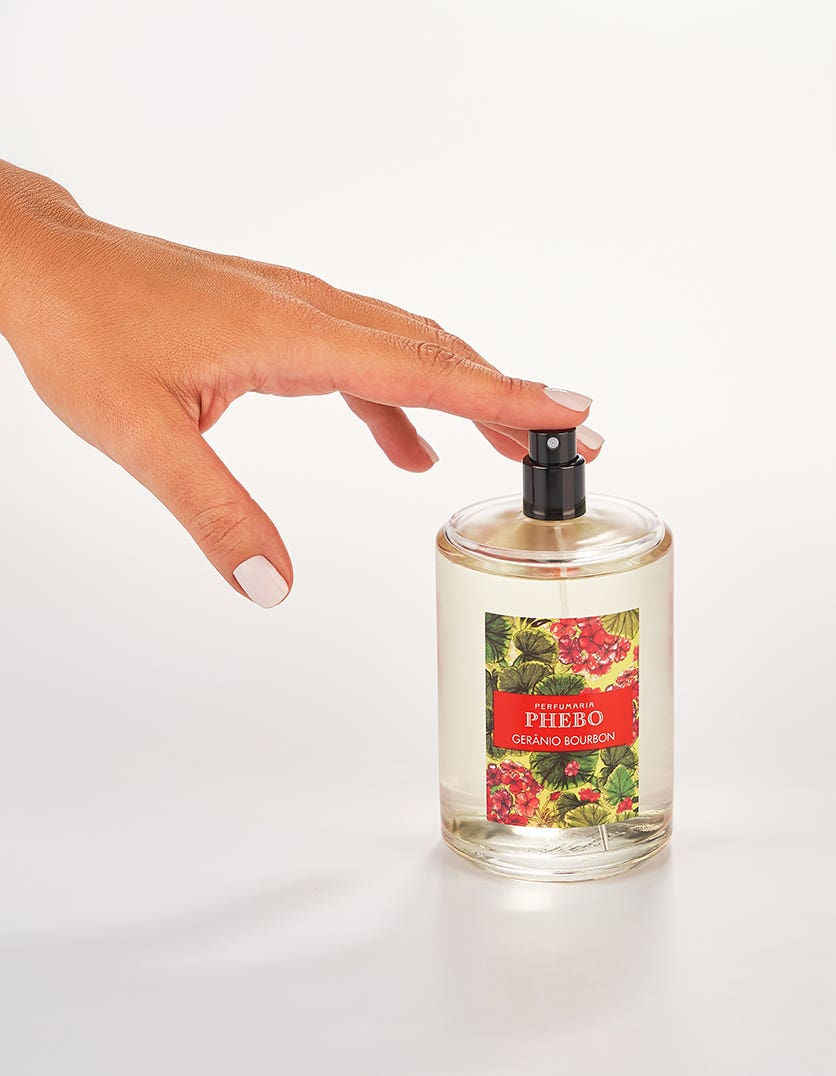 Thumbnail: Phebo - Mediterraneo - Colonia Geranio Bourbon 200Ml - Geranium Cologne 6.76FlOz