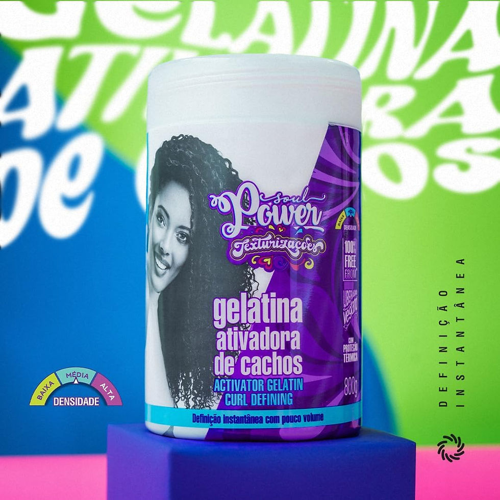 Thumbnail: BeautyColor - Soul Power - Texturizacoes - Gelatina Ativadora de Cachos 800Gr
