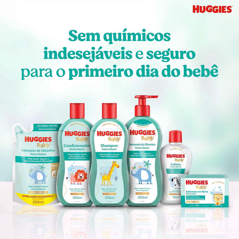 Thumbnail: Huggies - Bebe - Caixa de Sabonetes Barra Extra Suave (12x75Gr) (12xNet2.64 Oz)