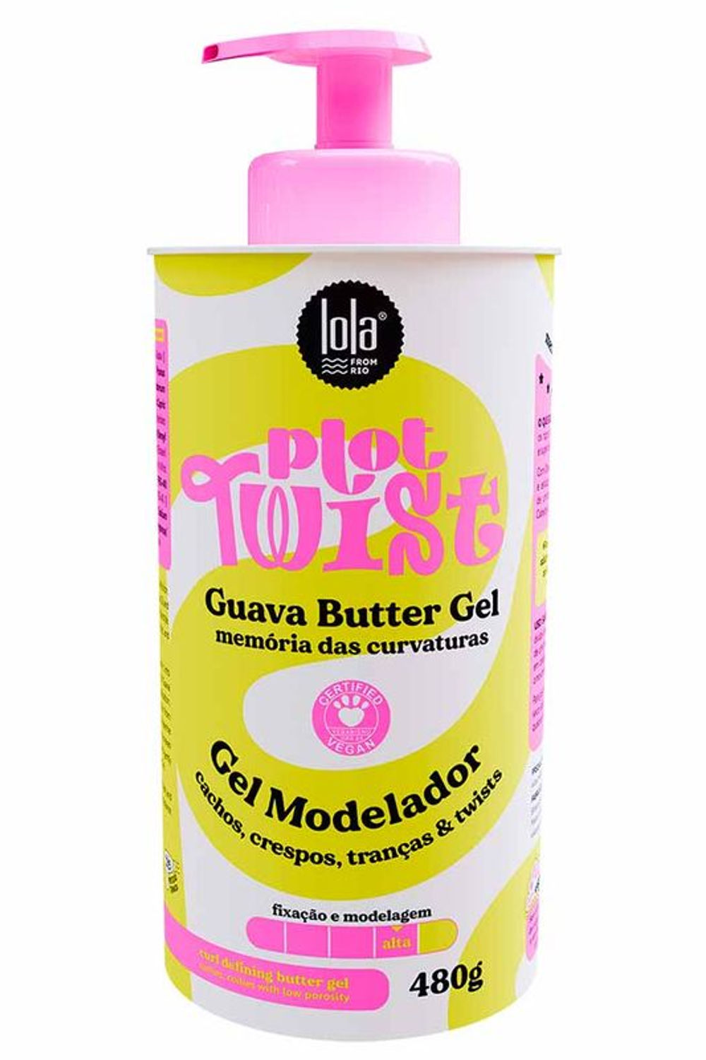 Lola from Rio - Plot Twist - Guava Butter Gel - Gel Modelador 480Gr - (16.93Oz)