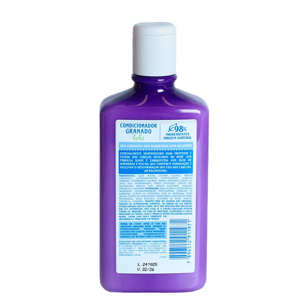 Thumbnail: Granado - Bebe - Condicionador Lavanda 250Ml - (Lavender Conditioner 8.45FlOz)