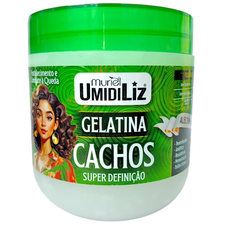 Muriel - UmidiLiz Cachos - Alecrim Com Babosa - Gelatina Super Definicao 500Gr