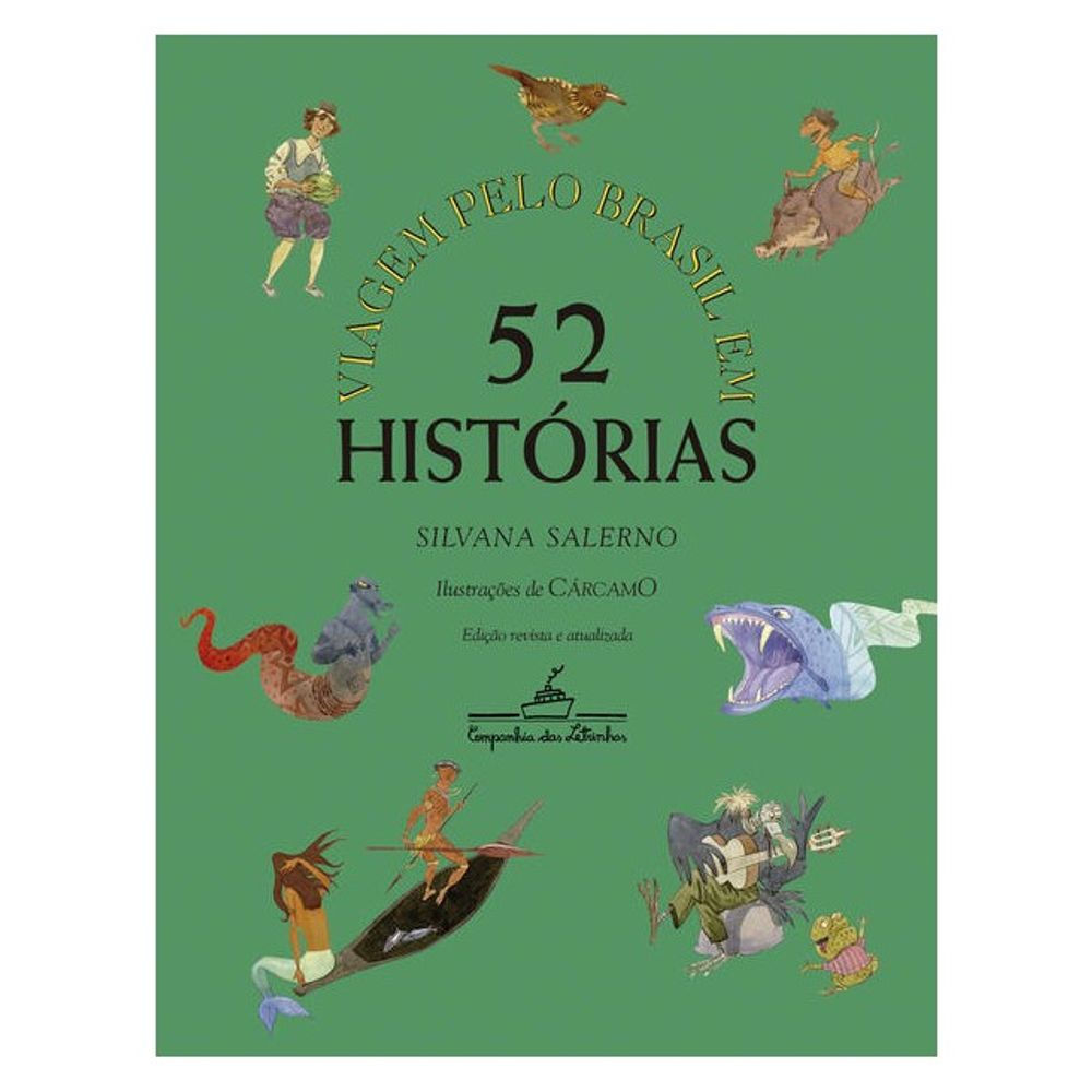 Livro: Viagem Pelo Brasil em 52 Historias - Silvana Salerno (Portugues Brasil)