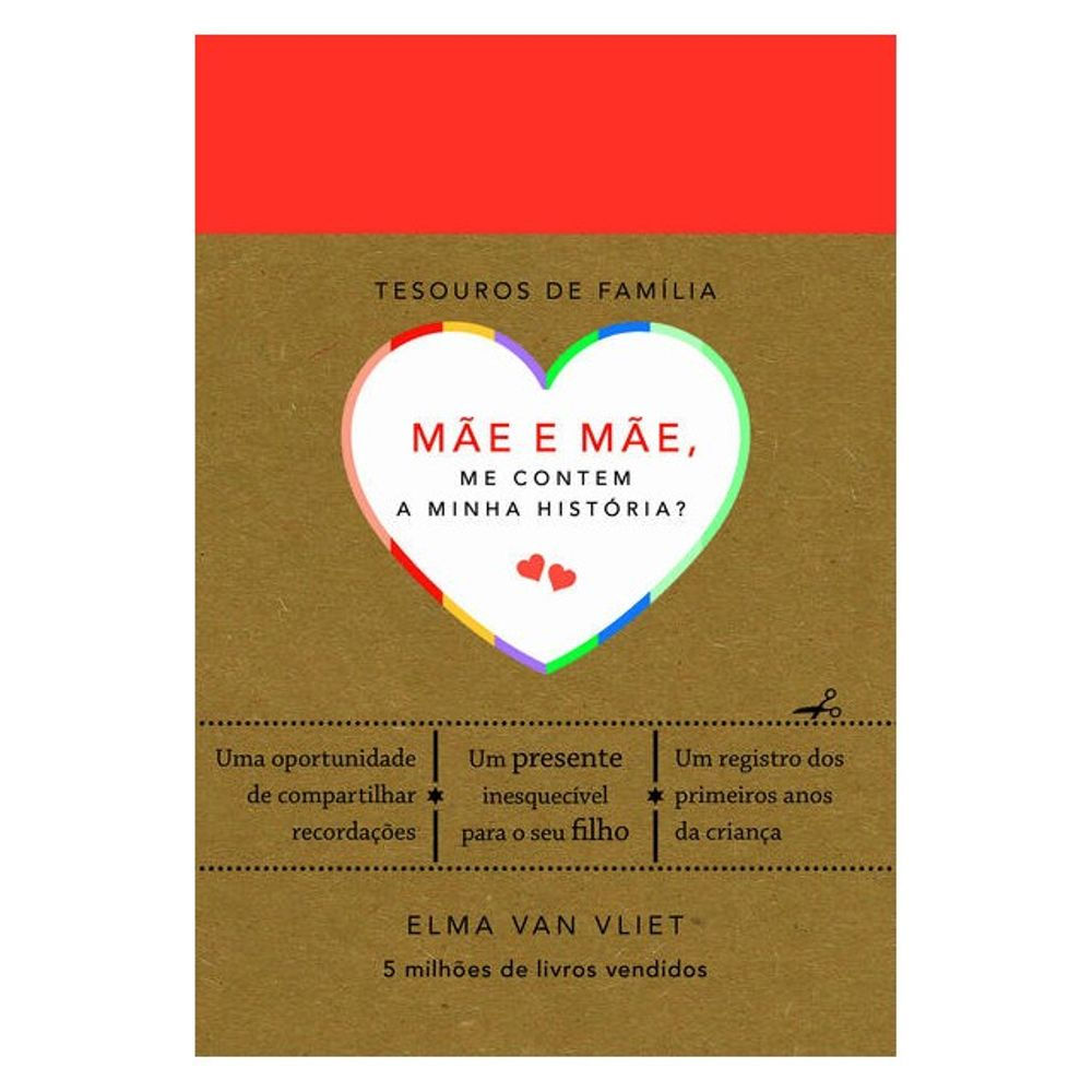 Livro: Mae e Mae, Me Contem a Minha Historia? - Elma Van Vliet (Portugues)