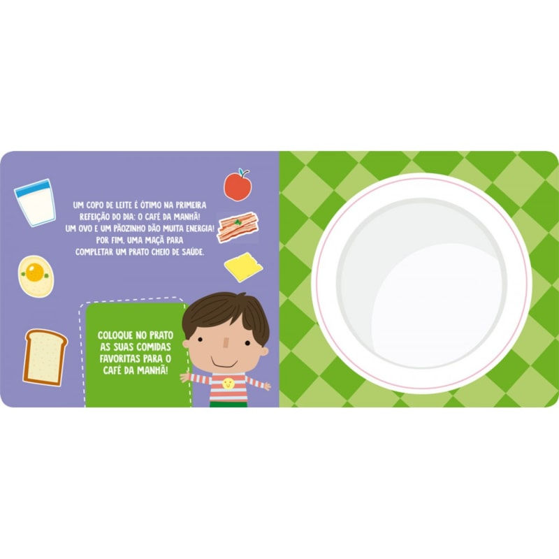 Thumbnail: Livro Sensorial: Para Ler e Descobrir: Hora de Comer! - Karoline O. Cussolim