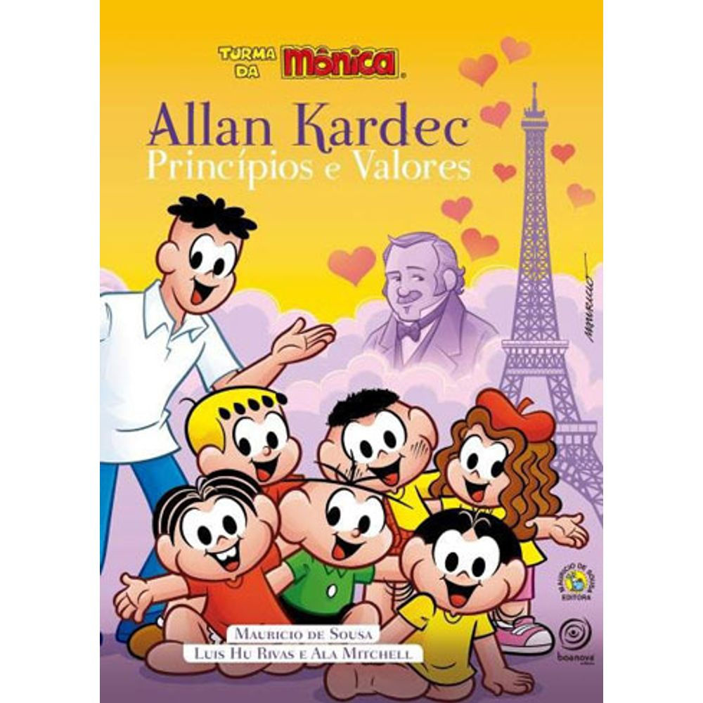 Livro: Turma da Monica: Allan Kardec - Mauricio de Sousa (Portugues do Brasil)