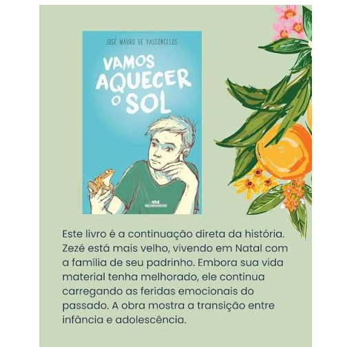 Thumbnail: Livro: Vamos Aquecer o Sol - Jose Mauro de Vasconcelos (Em Portugues do Brasil)