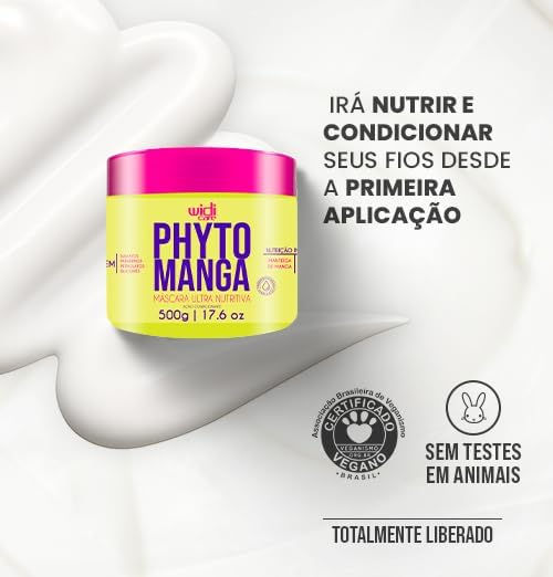 Thumbnail: WidiCare - Phytomanga - Mascara 500Gr - (Phytomango - Hair Mask 17.63Oz)