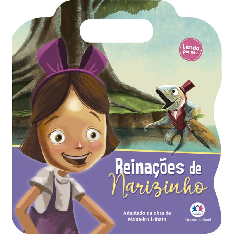 Livro Cartonado: Reinacoes de Narizinho - Monteiro Lobato (Portugues do Brasil)