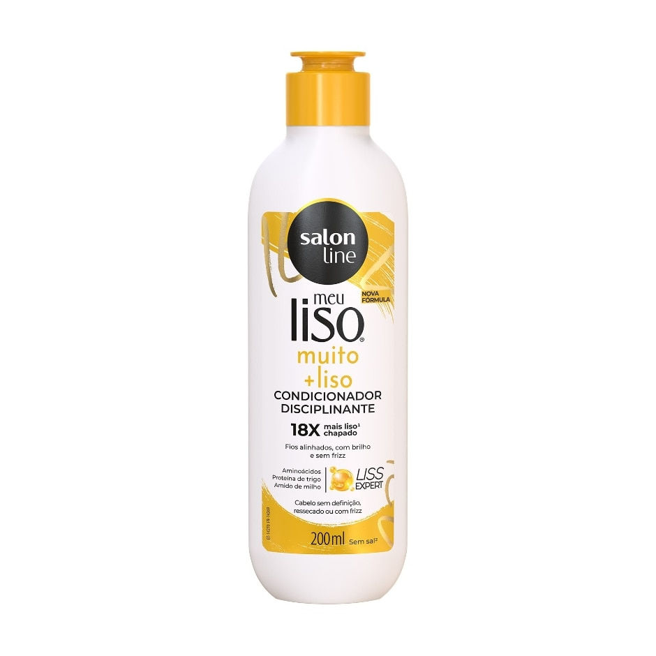 Thumbnail: Salon Line - Meu Liso Muito + - Kit Shampoo 300Ml e Condicionador 200Ml