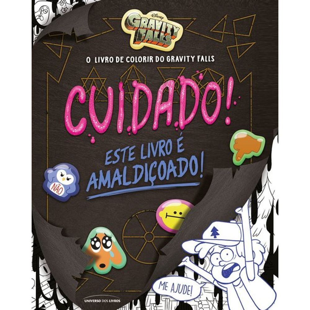 Livro de Colorir: Cuidado! Este Livro Eh Amaldicoado! - Emmy Cicierega