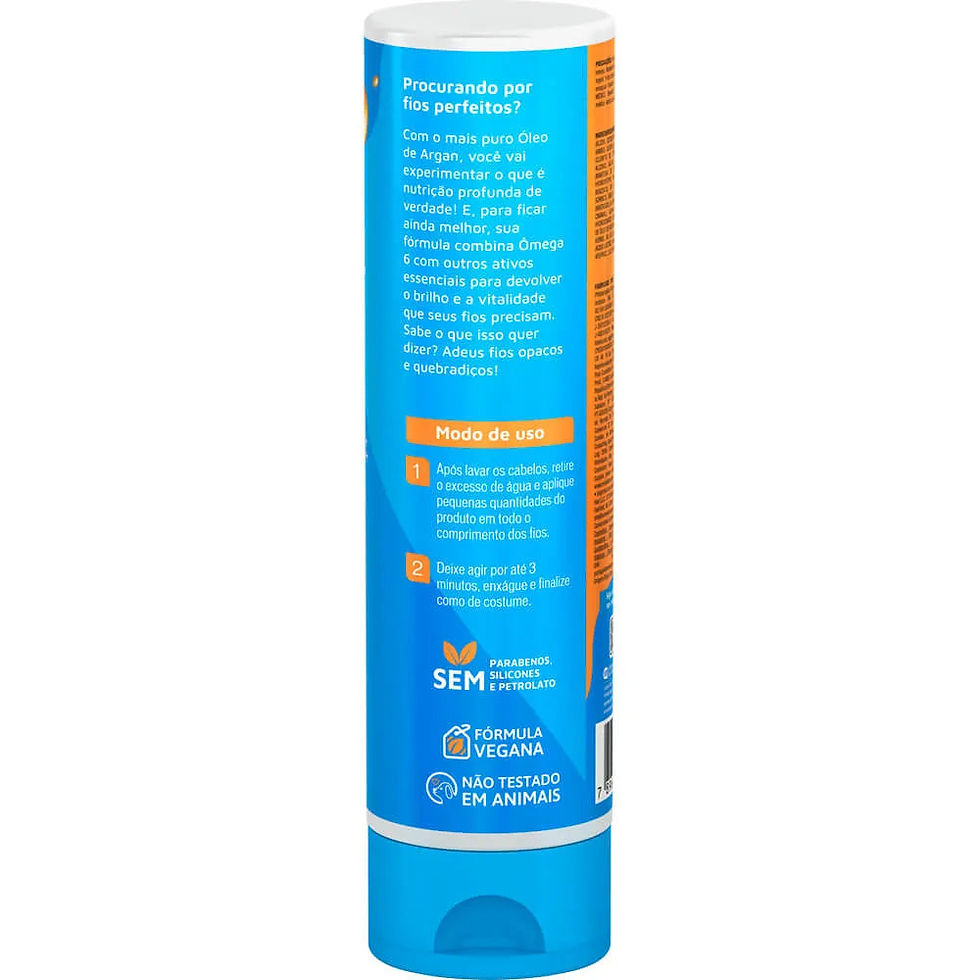 Thumbnail: Embelleze - Novex - Oleo de Argan - Kit Shampoo + Condicionador (2 x 300 Ml)