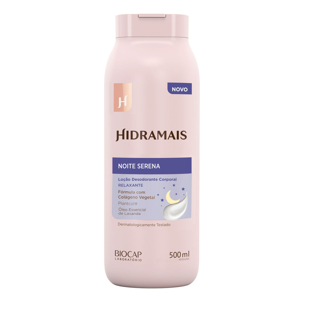 Hidramais - Noite Serena -Locao Corporal Relaxante 500Ml (Body Lotion 16.91FlOz)