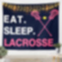 Eat Sleep Lacrosse Wall Art