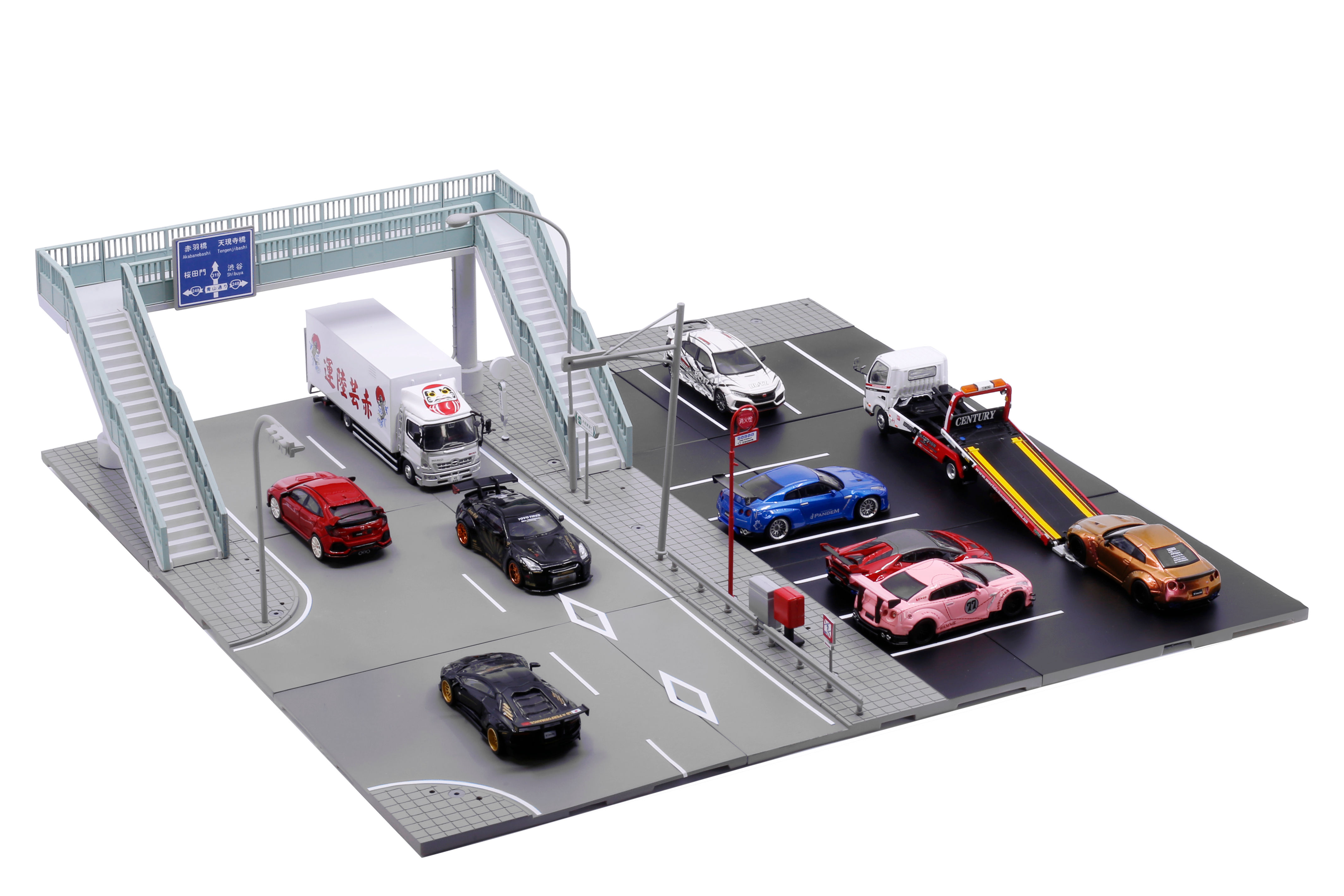 Tiny City ジオラマコレクション S3 日本道路キット