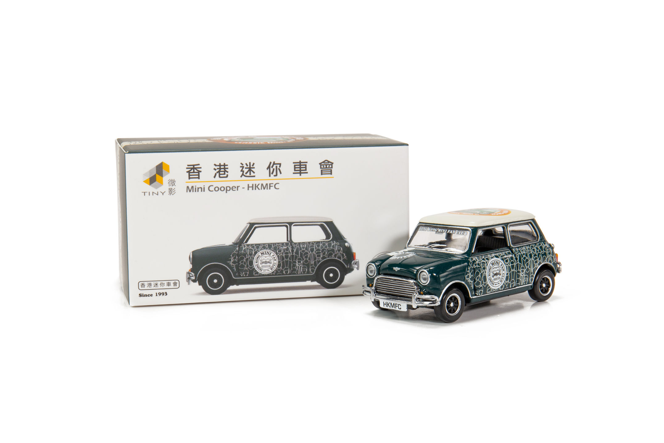 Tiny City Mini Cooper(ミニクーパー) Mk 1 Hong Kong Mini Fan Club(香港ミニファンクラブ) ブルー