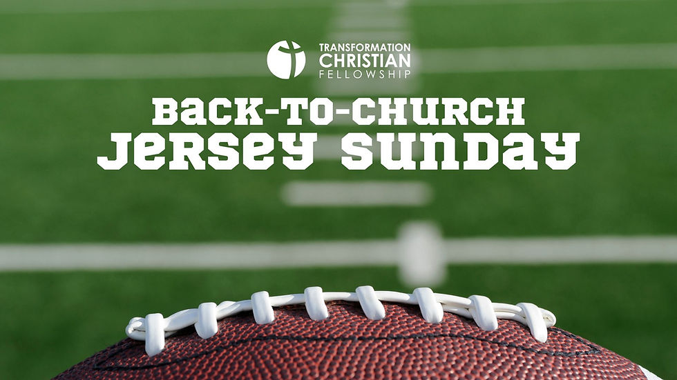 Back-To-Church Jersey Sunday