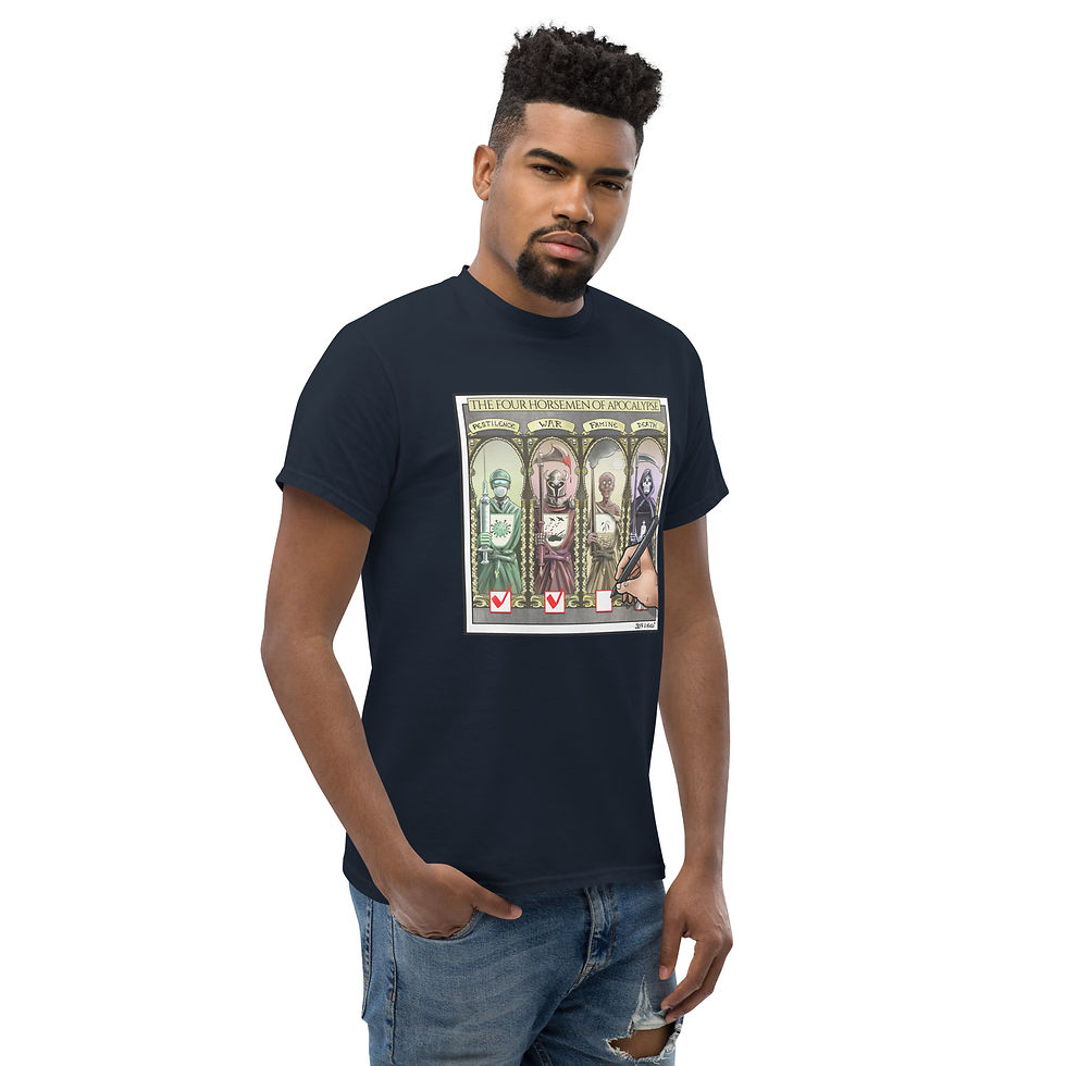 Thumbnail: Four Horsemen of Apocalypse- UnisexClassic T-Shirt