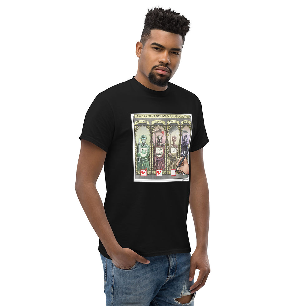 Thumbnail: Four Horsemen of Apocalypse- UnisexClassic T-Shirt