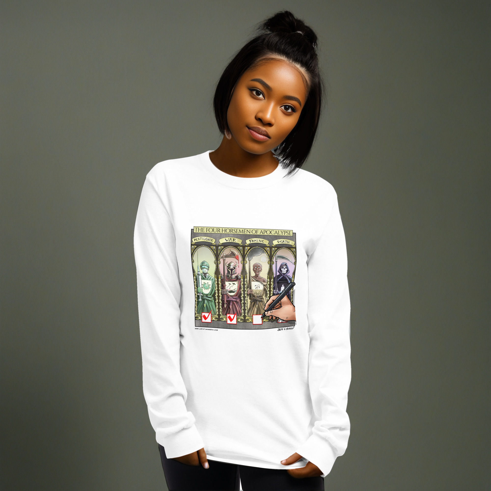 ¨I quattro Cavalieri dell'Apocalisse¨- Maglietta a maniche lunghe