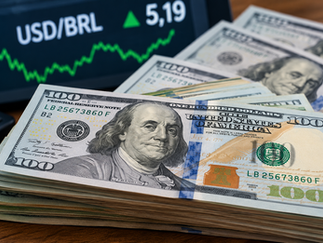 Dólar recua com alívio externo em meio à queda do petróleo